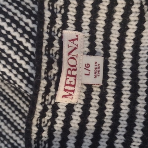 Merona open front waterfall cardigan ptp 22" - Picture 5 of 8